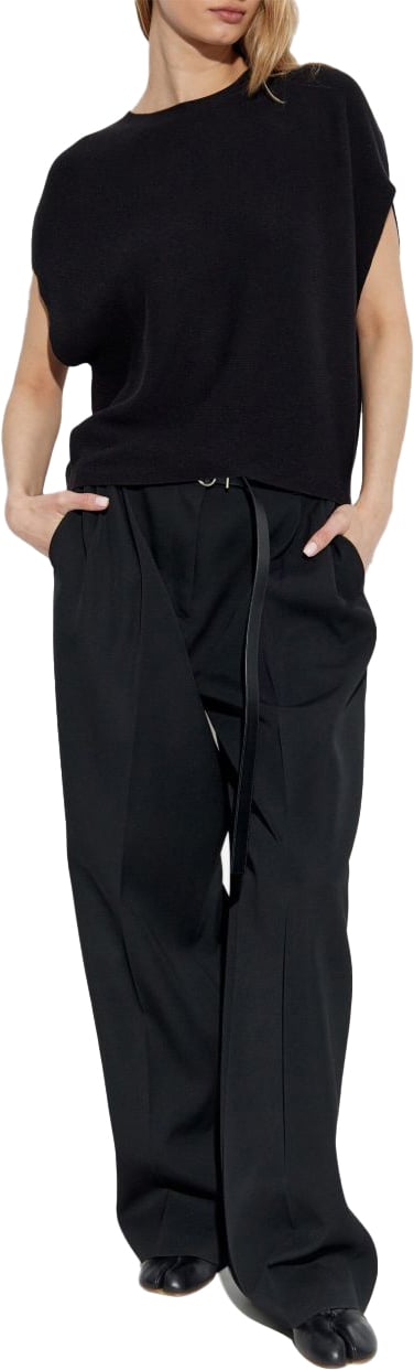 Emporio Armani Sweaters Black Zwart