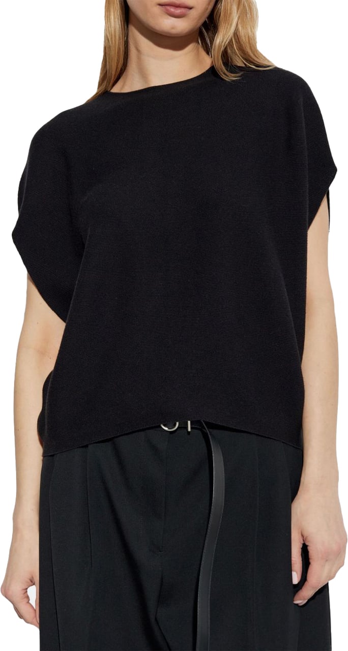 Emporio Armani Sweaters Black Zwart