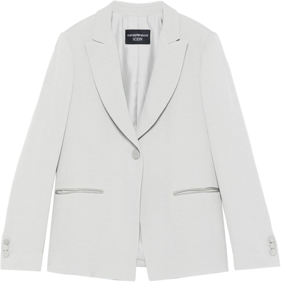 Emporio Armani Jackets Light Grey Grijs