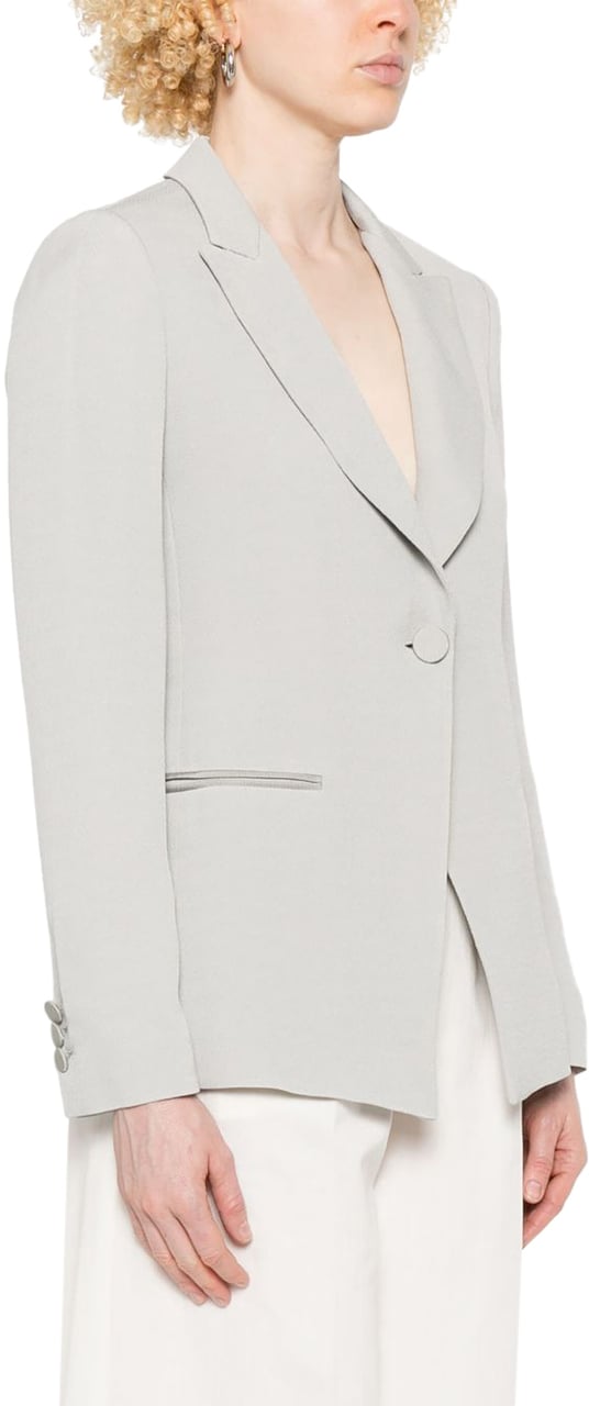 Emporio Armani Jackets Light Grey Grijs