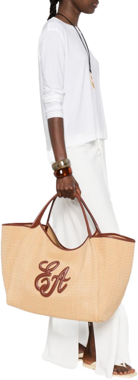 Emporio Armani Bags Leather Brown Bruin