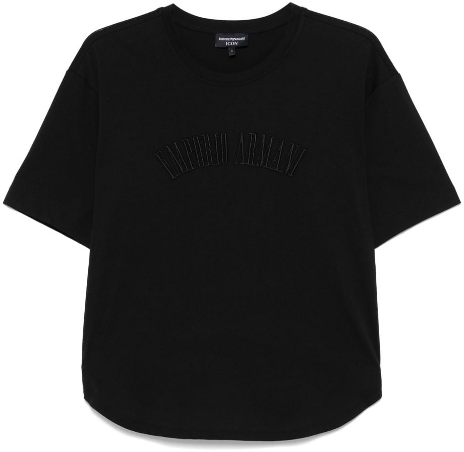 Emporio Armani T-Shirts And Polos Black Zwart