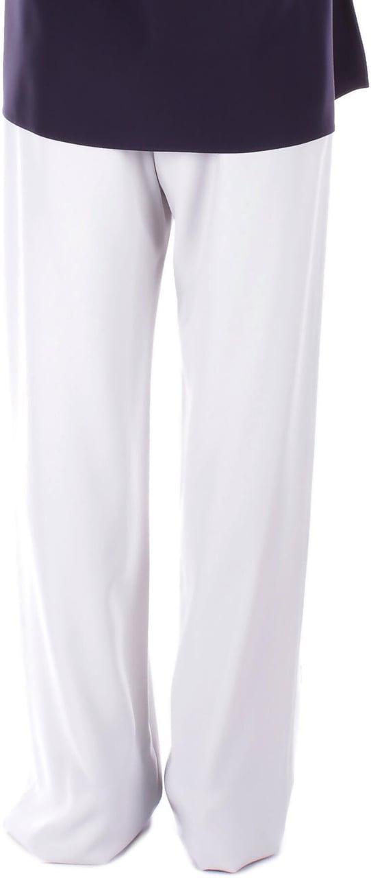Emporio Armani Trousers Grigio Perla Wit
