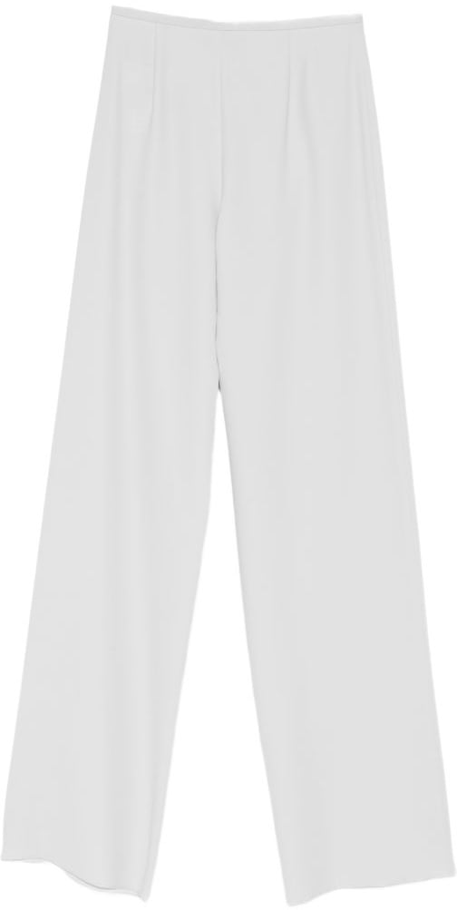 Emporio Armani Trousers Light Grey Grijs