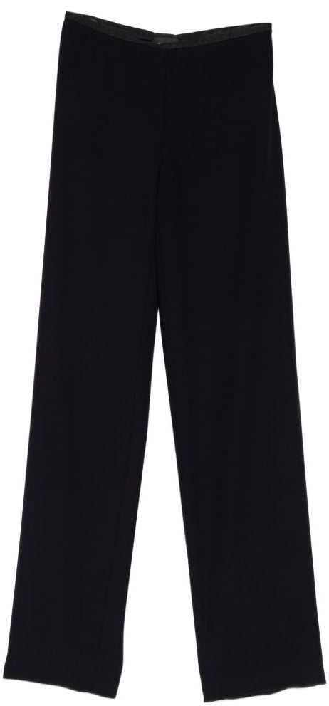 Emporio Armani Trousers Blue Blauw
