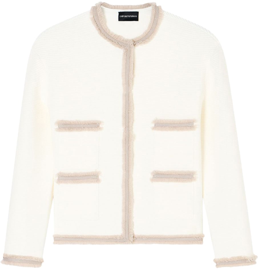 Emporio Armani Jackets White Wit