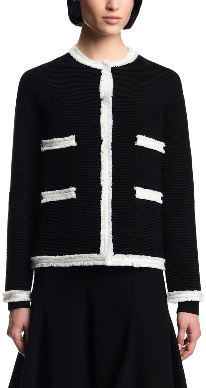 Emporio Armani Jackets Black Zwart