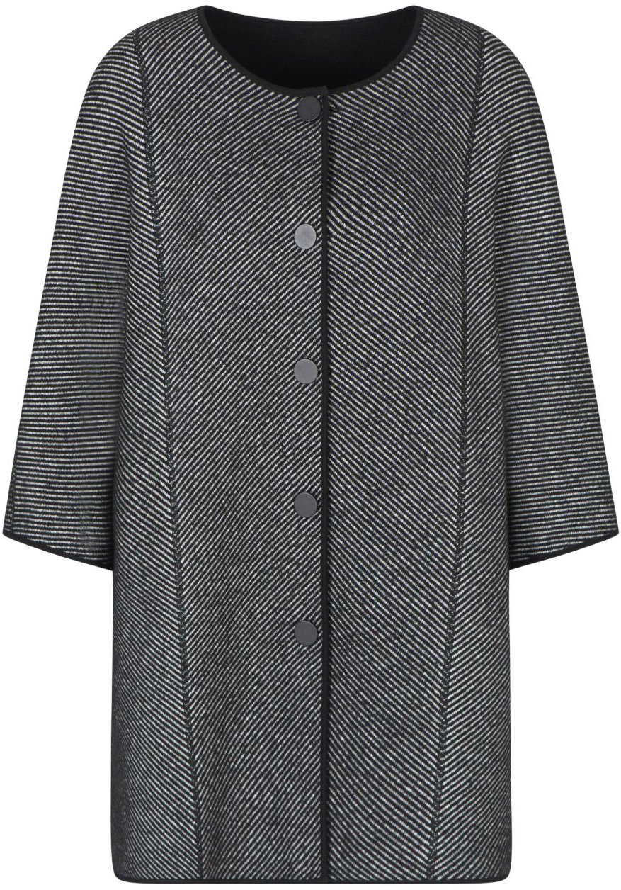 Emporio Armani Coats Black Zwart