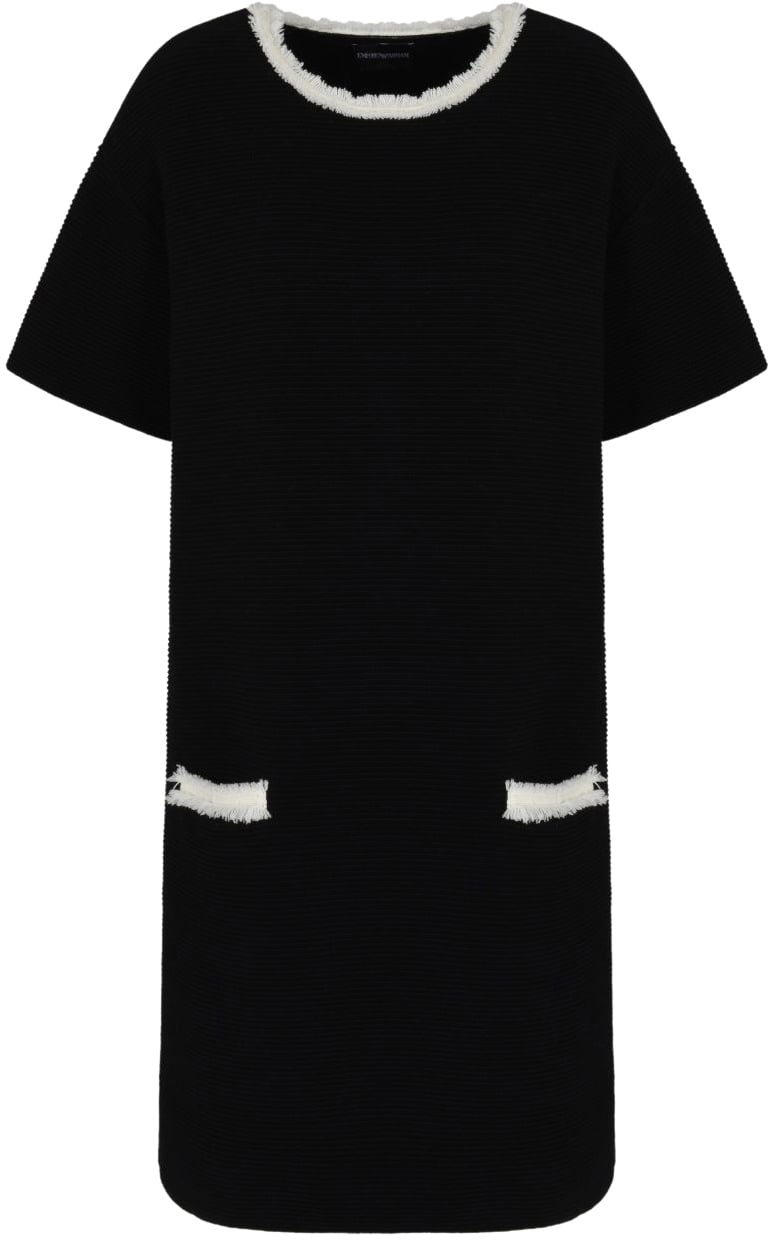 Emporio Armani Dresses Black Zwart
