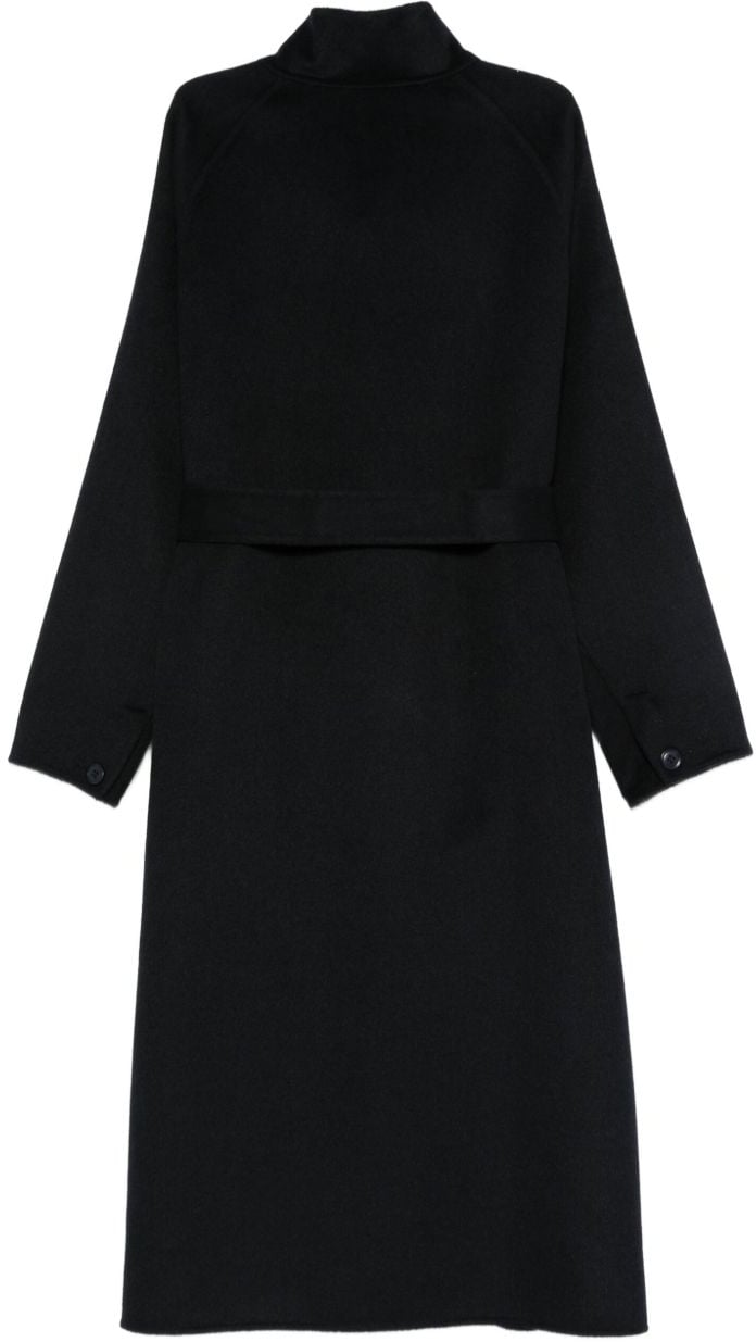 Emporio Armani Coats Blue Blauw