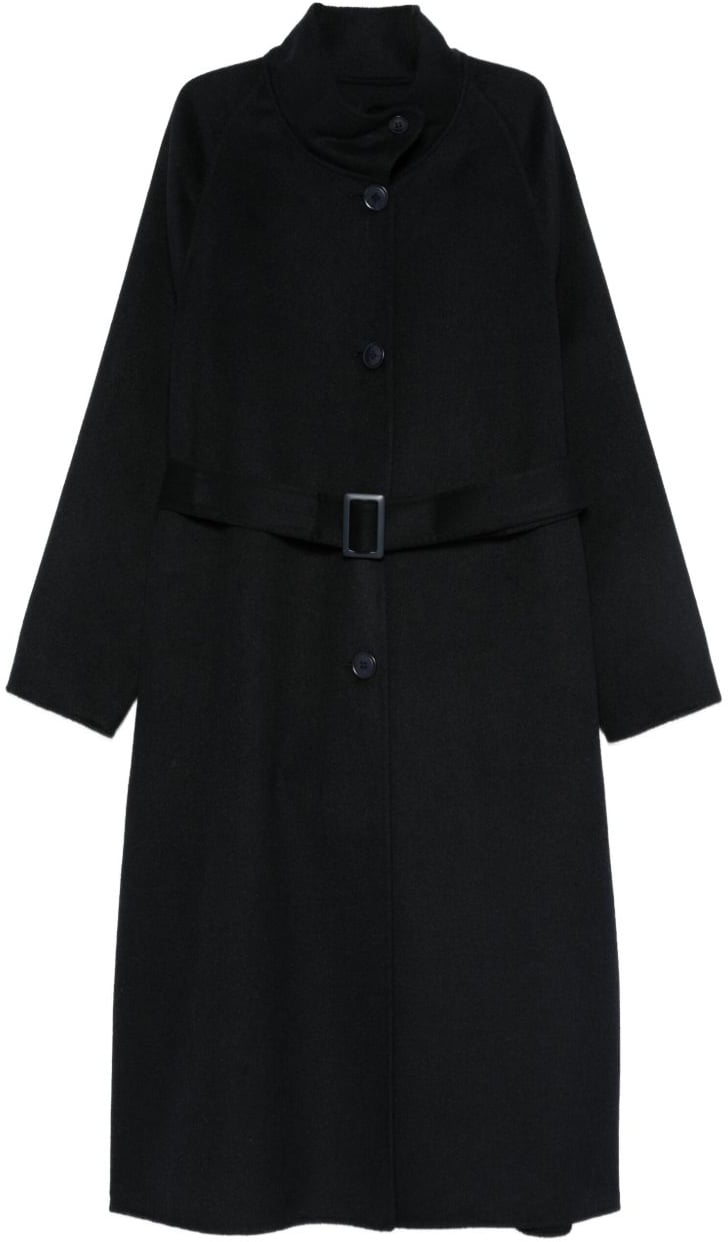 Emporio Armani Coats Blue Blauw