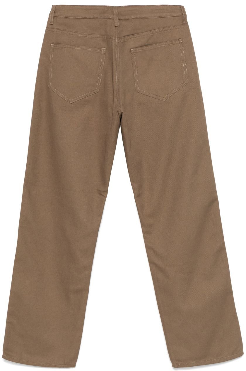 Emporio Armani Trousers Brown Bruin