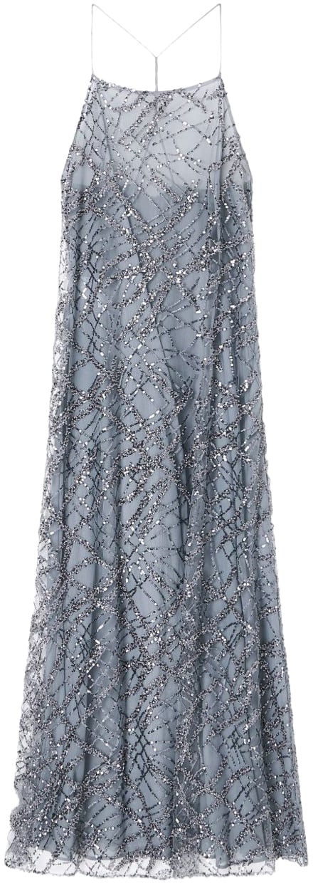 Emporio Armani Dresses Silver Zilver