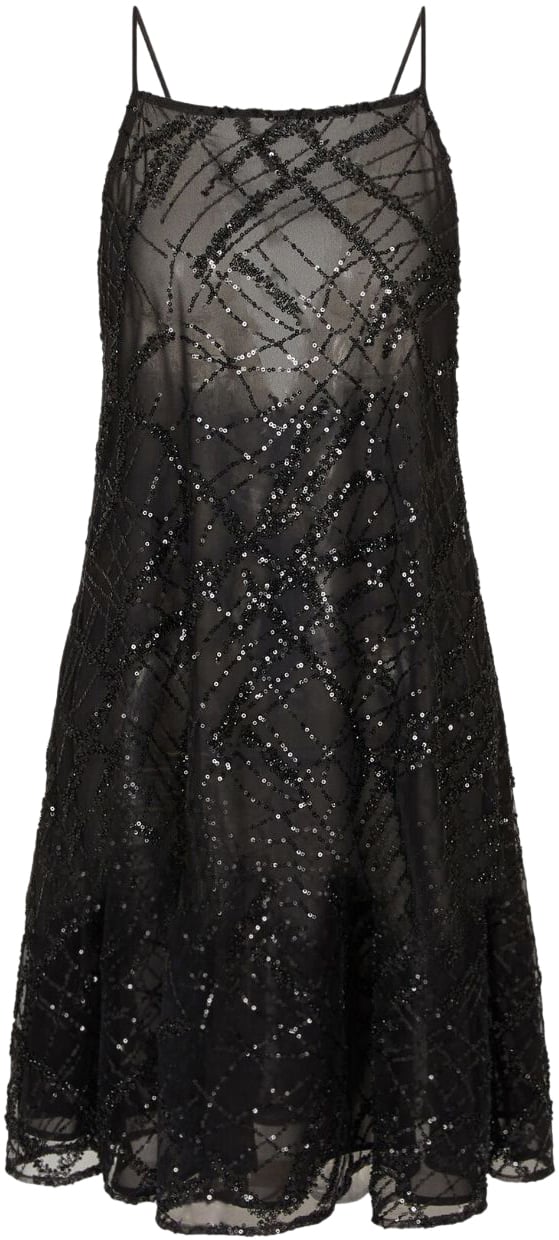 Emporio Armani Dresses Black Zwart