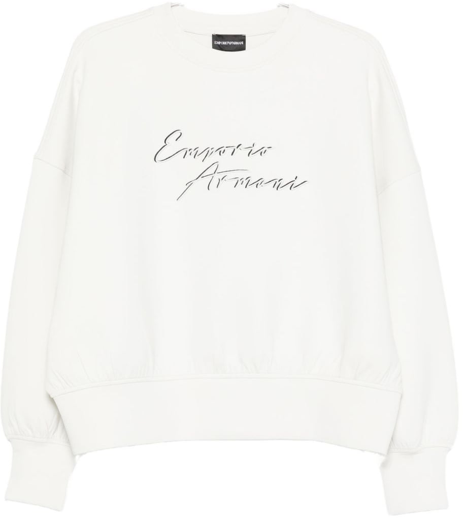 Emporio Armani Sweaters Ivory Wit
