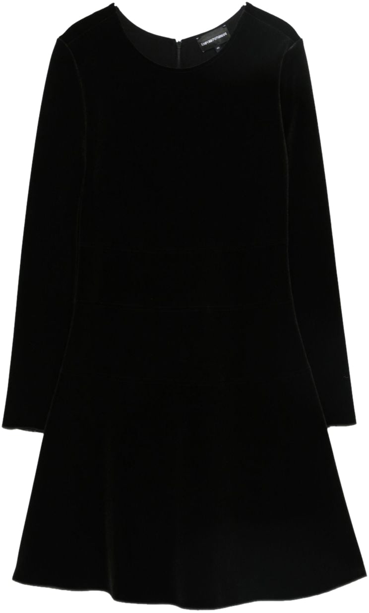 Emporio Armani Dresses Black Zwart