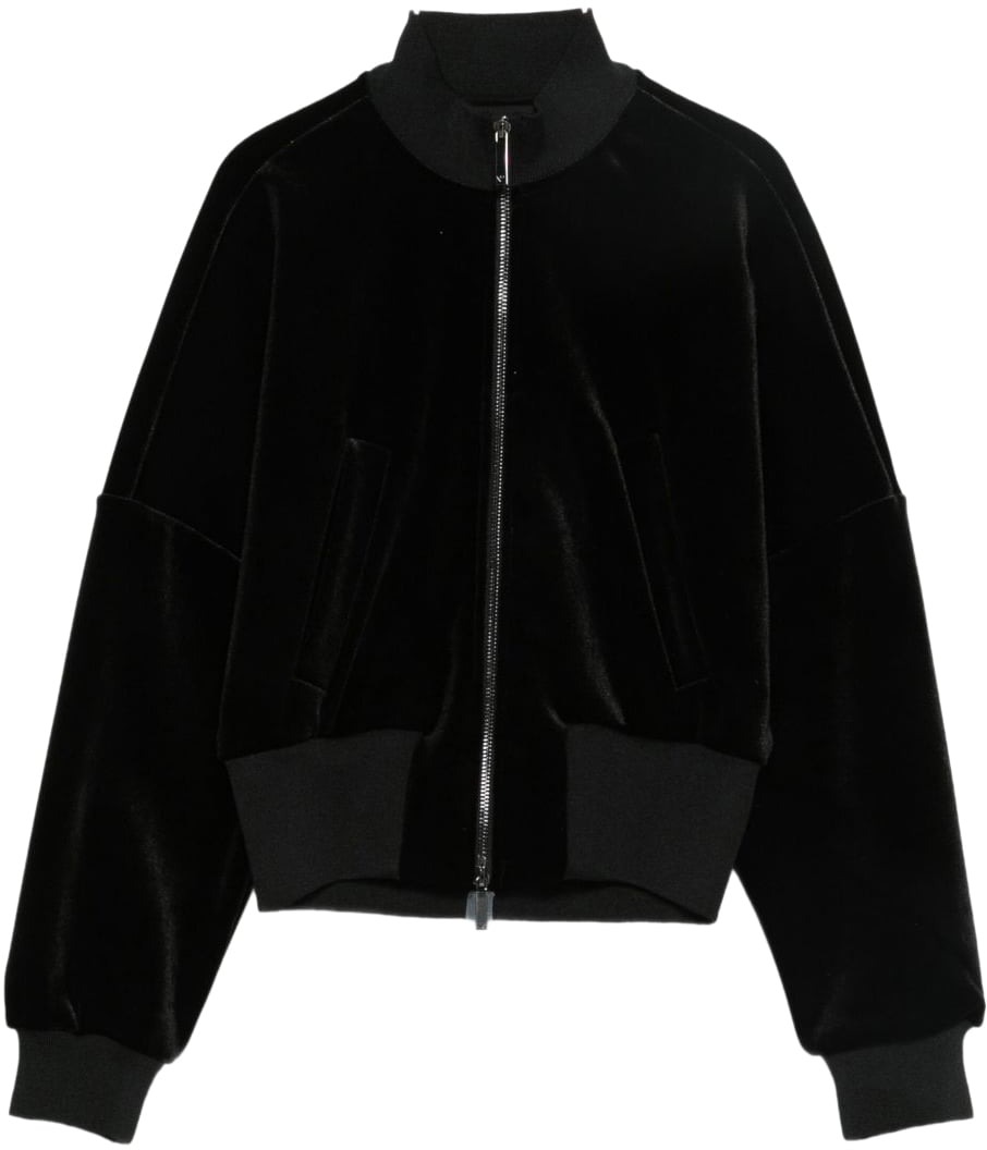 Emporio Armani Coats Black Zwart