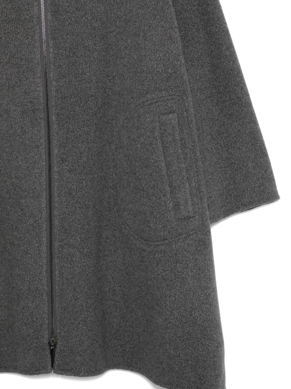 Emporio Armani Coats Grey Grijs