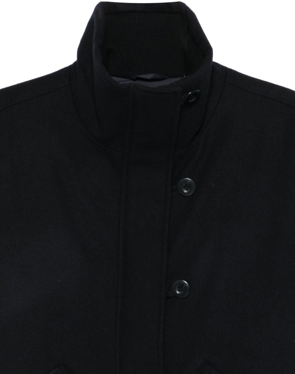 Emporio Armani Coats Blue Blauw