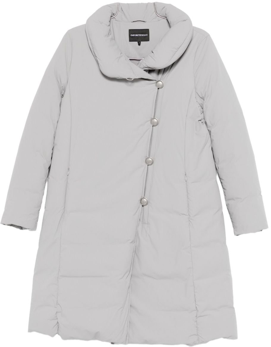 Emporio Armani Coats Silver Zilver