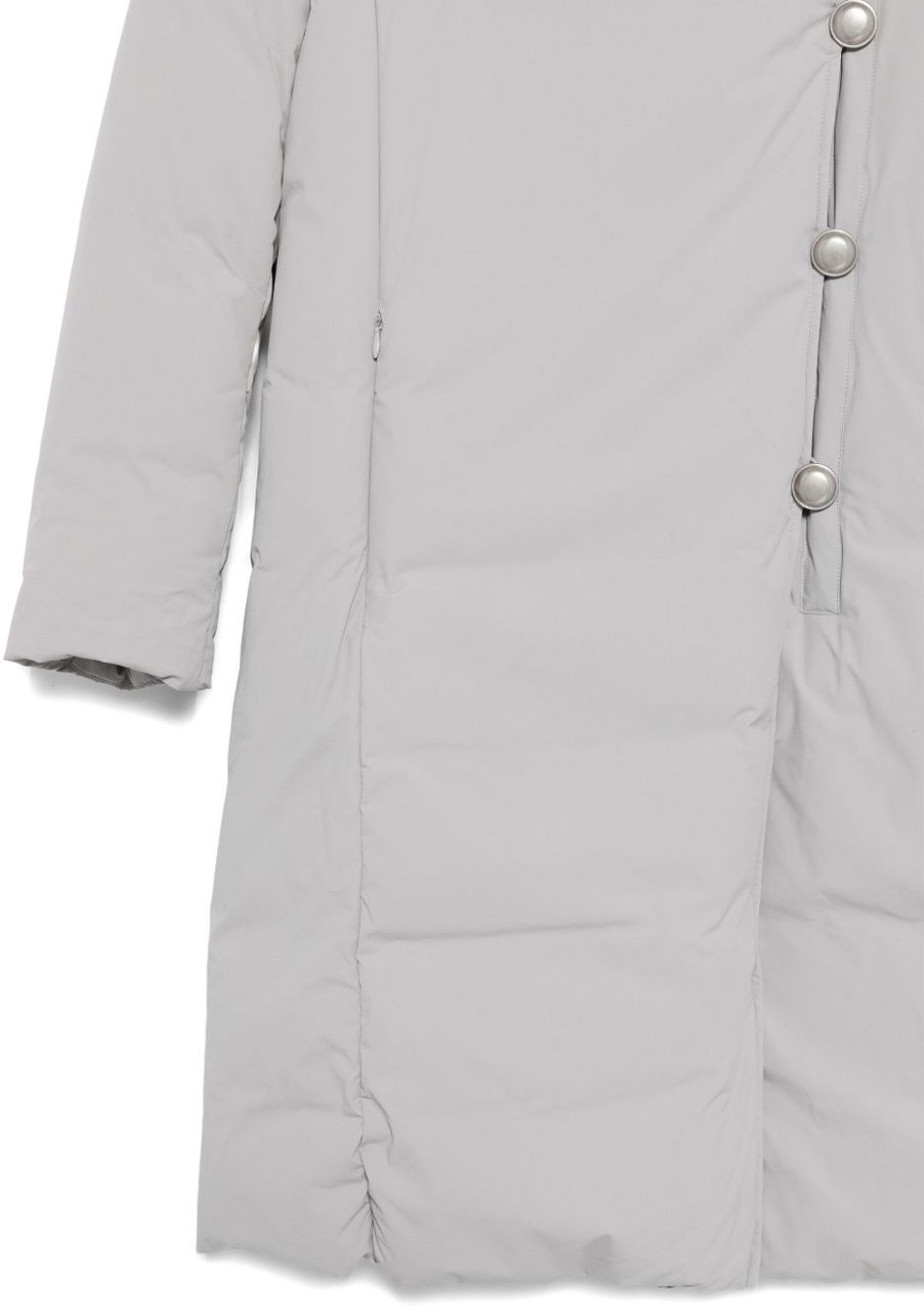 Emporio Armani Coats Silver Zilver