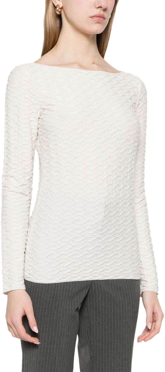 Emporio Armani Sweaters White Wit
