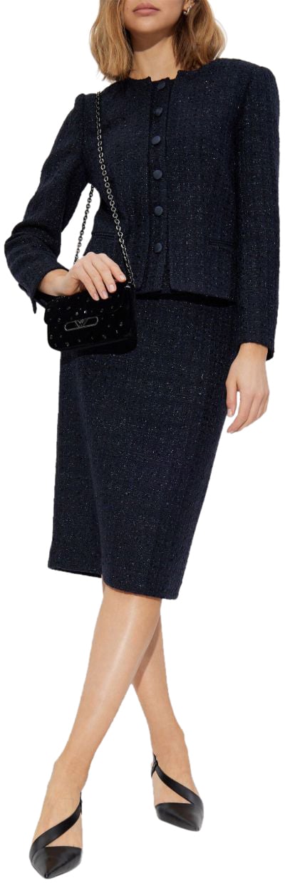 Emporio Armani Skirts Blue Blauw