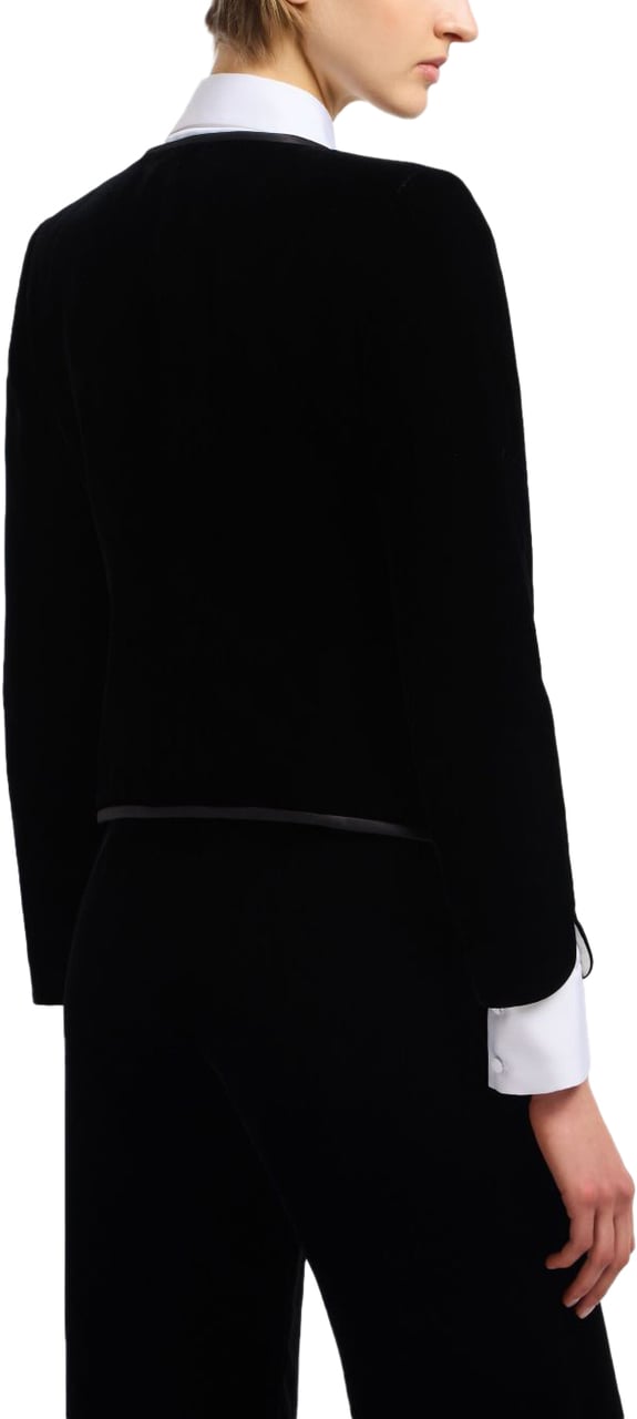 Emporio Armani Jackets Black Zwart