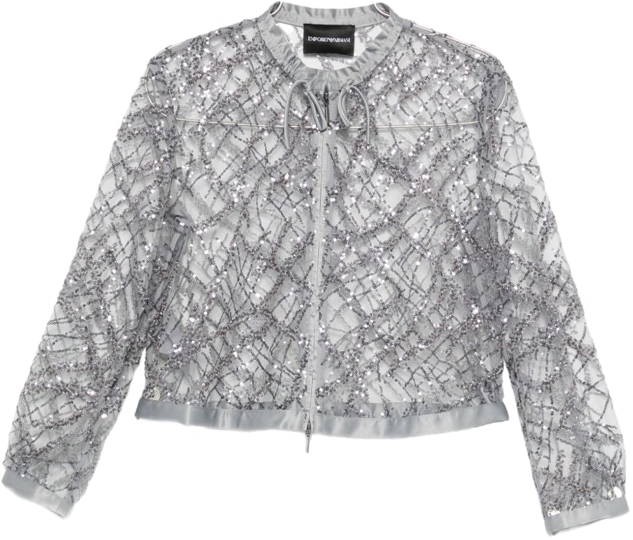 Emporio Armani Jackets Silver Zilver
