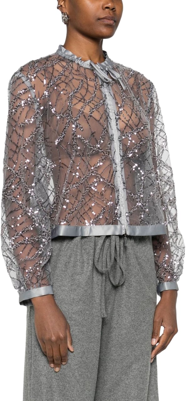 Emporio Armani Jackets Silver Zilver
