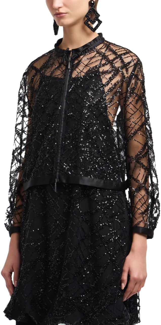 Emporio Armani Jackets Black Zwart