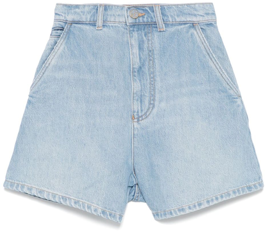 Emporio Armani Shorts Clear Blue Blauw