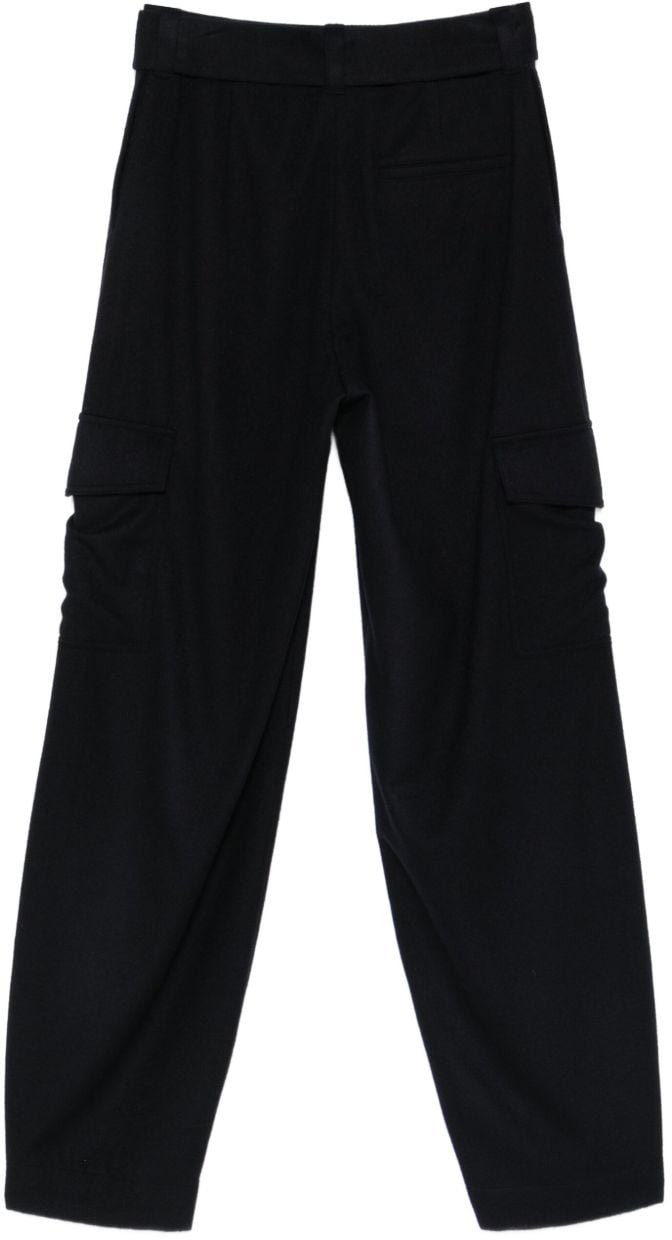 Emporio Armani Trousers Blue Blauw