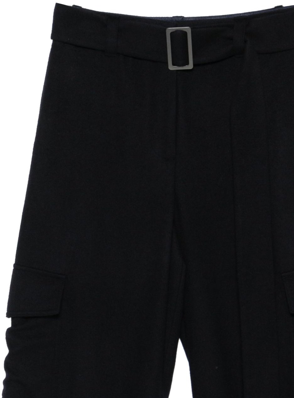 Emporio Armani Trousers Blue Blauw