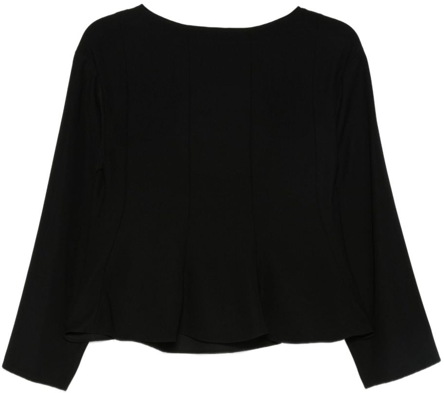Emporio Armani Top Black Zwart