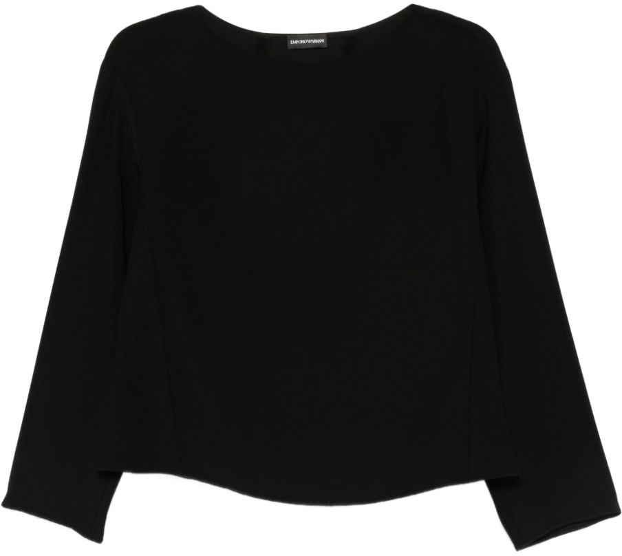 Emporio Armani Top Black Zwart