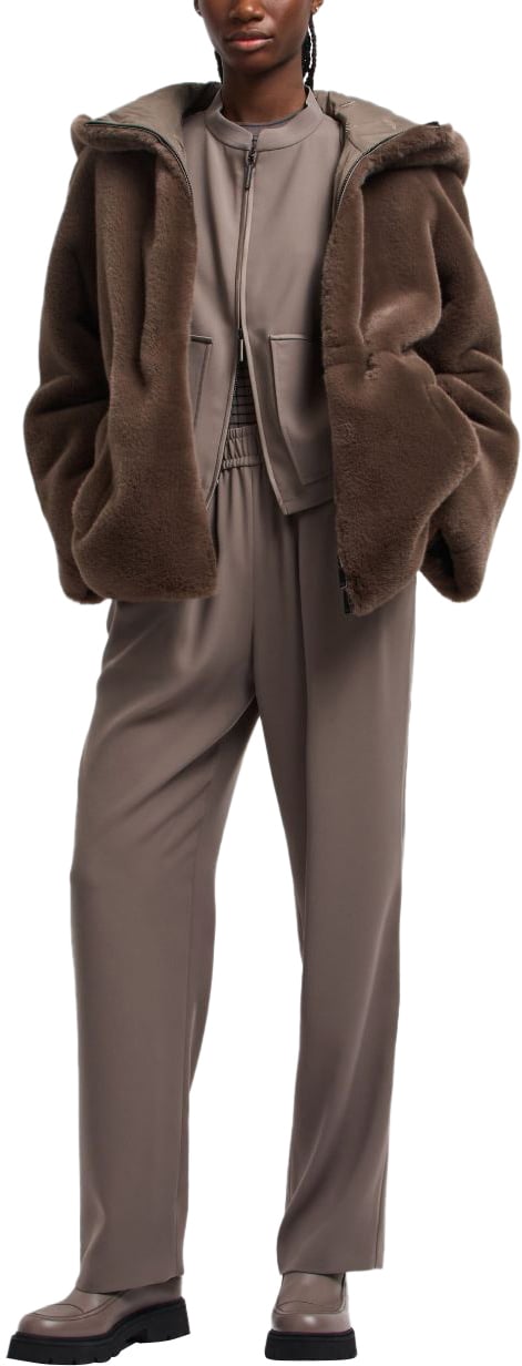 Emporio Armani Trousers Dove Grey Grijs