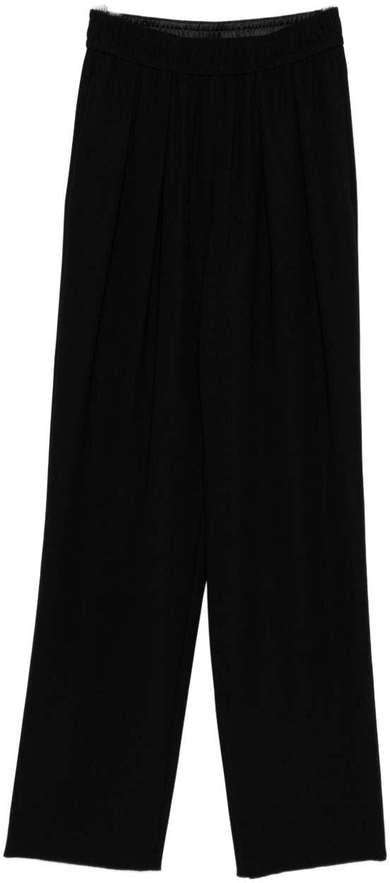 Emporio Armani Trousers Black Zwart
