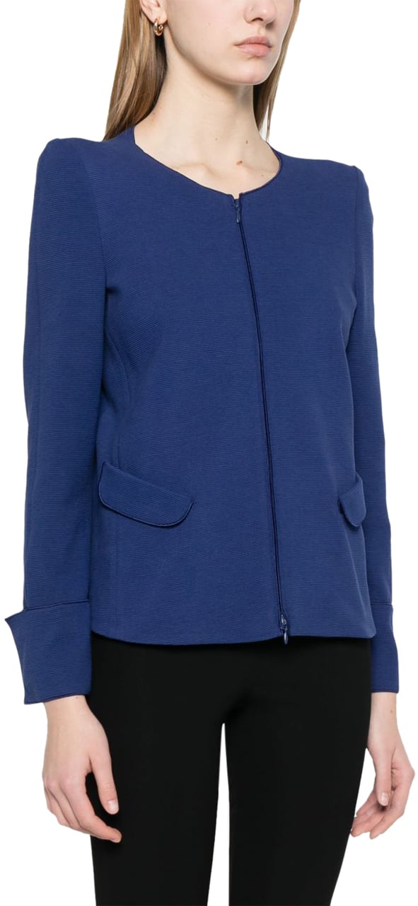 Emporio Armani Jackets Blue Blauw