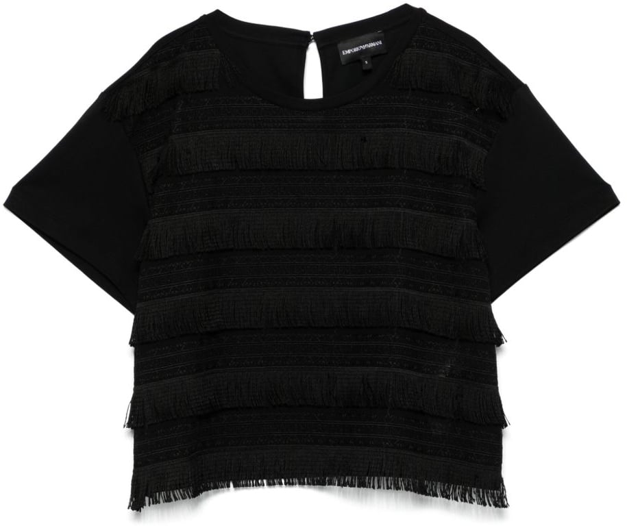 Emporio Armani T-Shirts And Polos Black Zwart