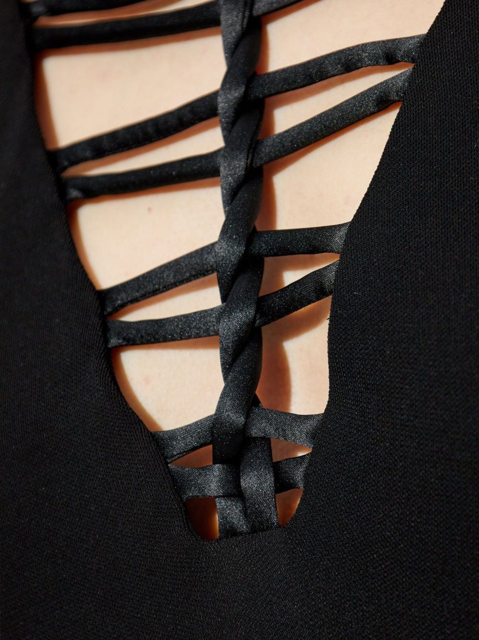 Emporio Armani Dresses Black Zwart
