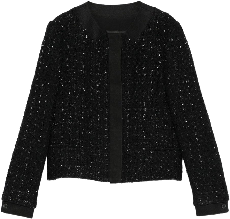 Emporio Armani Jackets Black Zwart