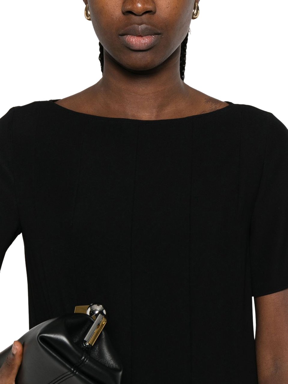 Emporio Armani Dresses Black Zwart
