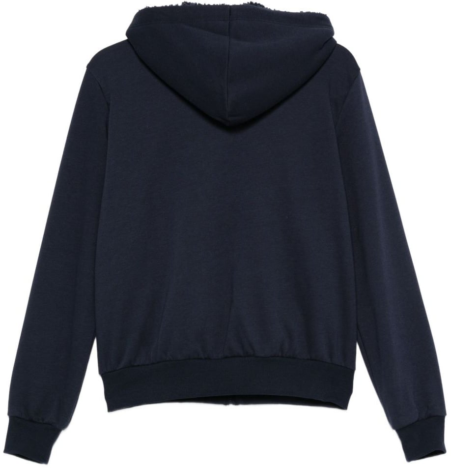 Emporio Armani Sweaters Blue Blauw