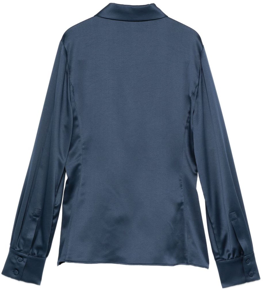Emporio Armani Shirts Blue Blauw