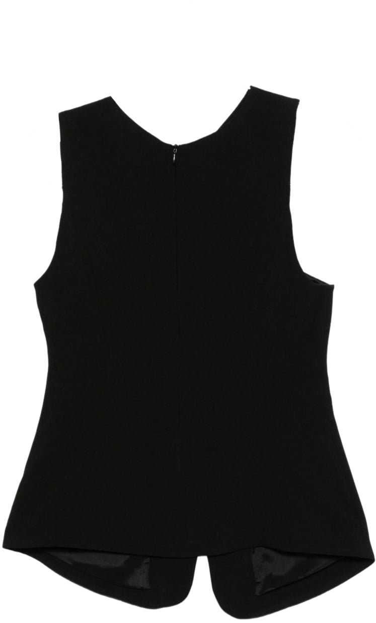 Emporio Armani Top Black Zwart