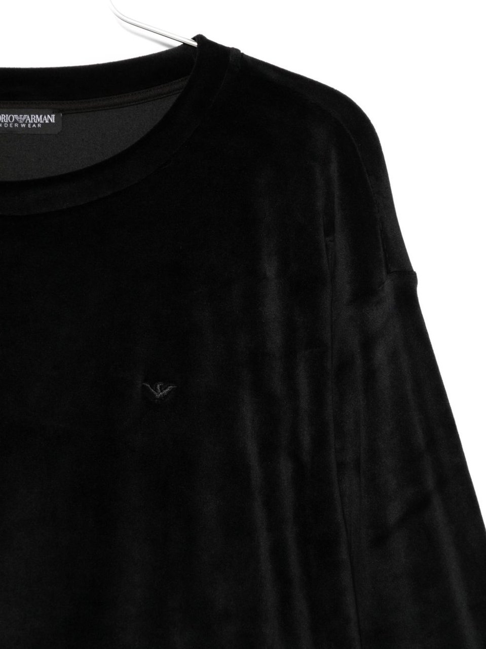 Emporio Armani Sweaters Black Zwart