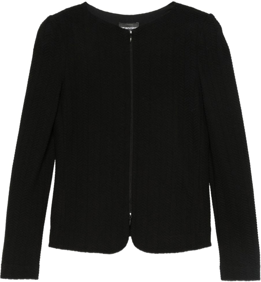 Emporio Armani Jackets Black Zwart