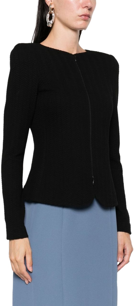 Emporio Armani Jackets Black Zwart