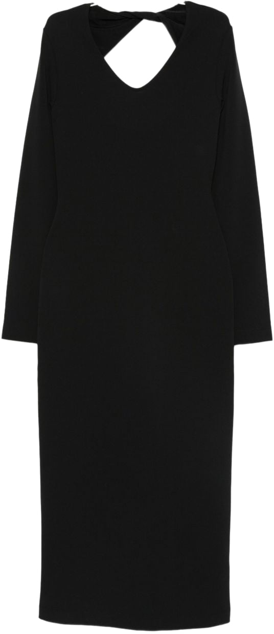 Emporio Armani Dresses Black Zwart